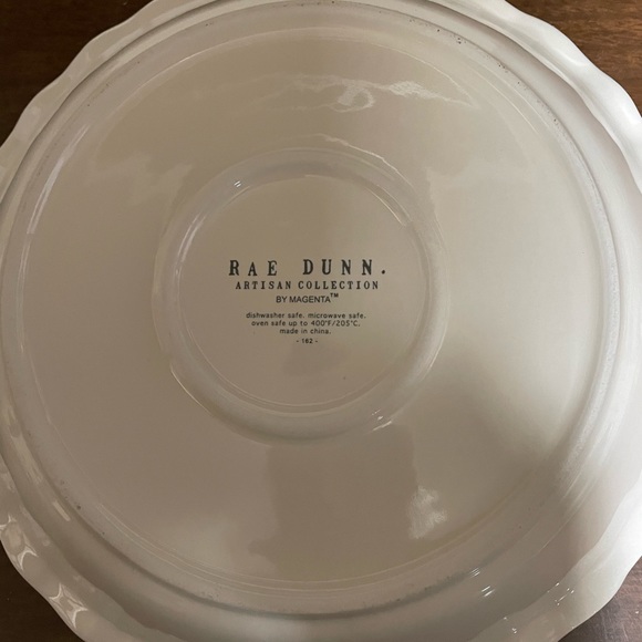 Rae Dunn Holiday Pie Plate ~ Home For The Holidays ~ Red Truck with Tree - Picture 3 of 4